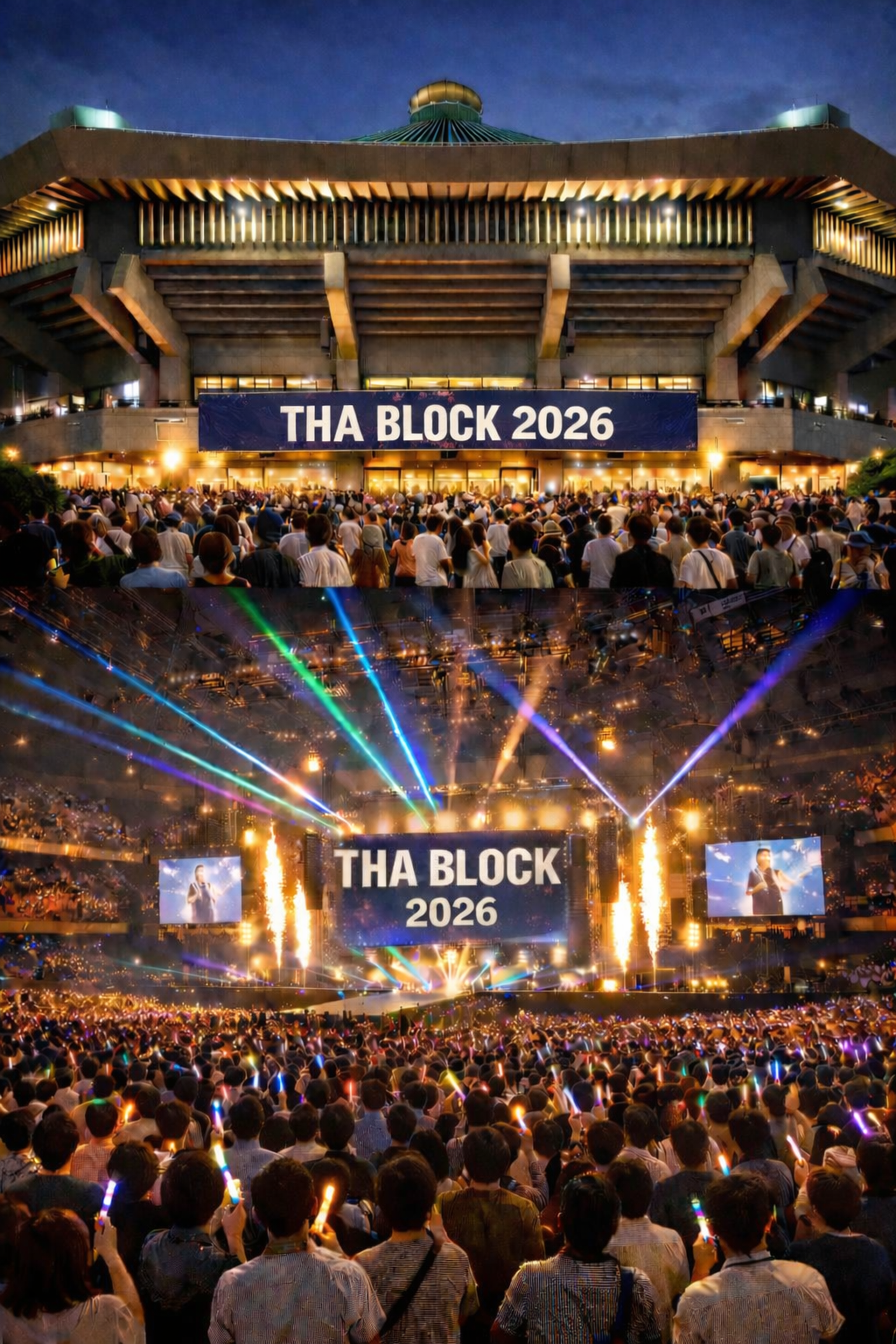 THA BLOCK 2026 日本武道館ビジョン